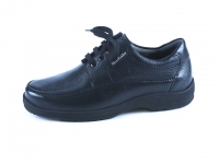 Chaussure mobils  modele ezard noir texturÃ©